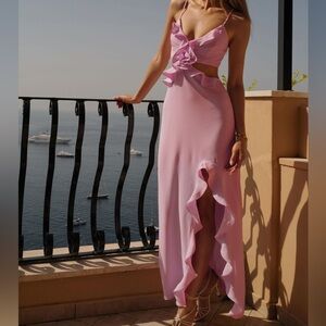 NEVER WORN Pink bridesmaid or wedding guest dress